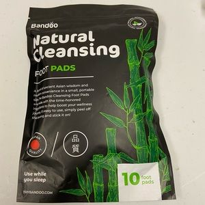 New 10 detox Bandoo natural cleansing foot pads